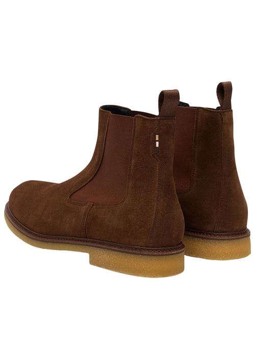 Stivaletti in pelle scamosciata Hugo Boss | 50548076203